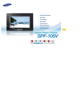 Samsung SPF-105V Benutzerhandbuch