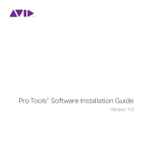 Avid Pro Tools 11.0 Installationsanleitung