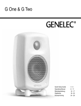 Genelec G One Active Speaker Bedienungsanleitung
