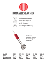 Rommelsbacher TS 1001 Bedienungsanleitung
