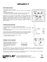 Ecler WPmMIX-T Benutzerhandbuch