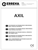 Erreka AXIL AX43 Bedienungsanleitung