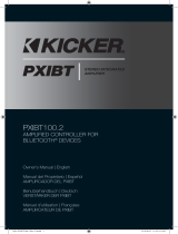 Kicker 2016 PXiBT100.2 Amplified Controller Bedienungsanleitung