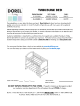 DHP Furniture DL1010BB-2 Benutzerhandbuch