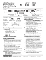 MULTIPLEX Multicont 40 60 16 Bedienungsanleitung