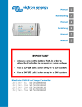 Victron energy BlueSolar PWM-Pro Bedienungsanleitung