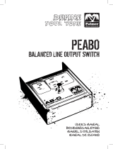 Palmer PEABO Switcher Benutzerhandbuch