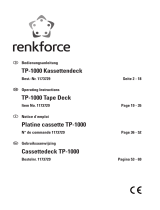 Renkforce TP-1000 Bedienungsanleitung
