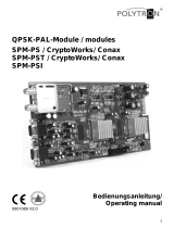 POLYTRON SPM-PS/PST/PSI DVB-S-PAL module Bedienungsanleitung