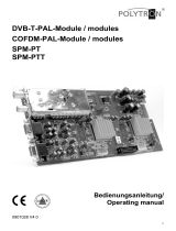 POLYTRON SPM-PT/PTT DVB-T-PAL module Bedienungsanleitung