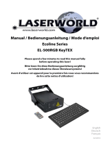 Laser­world EL-500RGB KeyTex Bedienungsanleitung