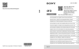 Sony Série ILCE-9 Benutzerhandbuch