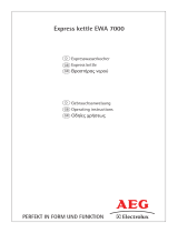 Aeg-Electrolux EWA7000 Benutzerhandbuch