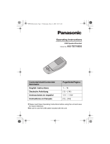 Panasonic KX-TS710EX Bedienungsanleitung