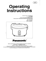 Panasonic SR2363F Bedienungsanleitung