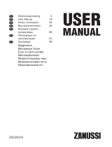 Zanussi ZSG25224XA Benutzerhandbuch