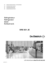 De Dietrich DRS921JE Benutzerhandbuch