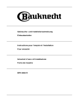 Bauknecht BPH2002RSW Benutzerhandbuch