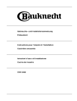 Bauknecht CKH2482BR Benutzerhandbuch
