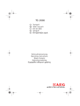 AEG TG340 Benutzerhandbuch