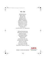 Aeg-Electrolux AEG MS 100 Benutzerhandbuch