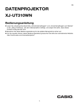 Casio XJ-UT310WN Bedienungsanleitung