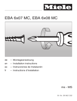 Miele EBA 6808 MC Bedienungsanleitung