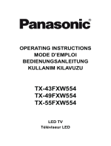 Panasonic TX43FXW554 Bedienungsanleitung