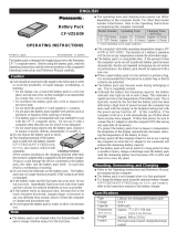 Panasonic Battery Charger CF-VZSU09 Benutzerhandbuch