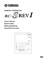 Yamaha RC-SREV1 Benutzerhandbuch