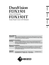 Eizo DURAVISION FDX1501 Bedienungsanleitung