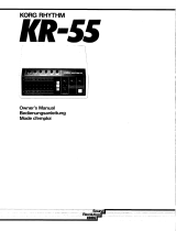 Korg KR-55 Bedienungsanleitung