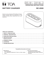 TOA BC-2000 Y Benutzerhandbuch