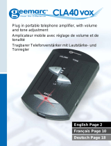Geemarc CLA40 VOX Benutzerhandbuch