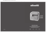 Olivetti d-Copia 1600 and d-Copia 2000 Bedienungsanleitung