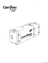 ESAB Carryvac P 150 AST Benutzerhandbuch