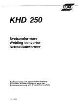 ESAB KHD 250 Benutzerhandbuch