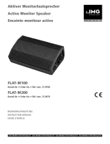 Monacor FLAT-M100 Benutzerhandbuch
