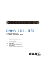 AKG Acoustics DMM8 U Bedienungsanleitung