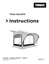 Thule QuickFit 2.60 m (Medium) Benutzerhandbuch