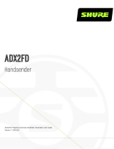 Shure ADX2FD Benutzerhandbuch