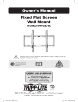 Tripp Lite DWF3270X Wandhalterung Bedienungsanleitung