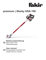 Fakir premium Starky HSA 700 Benutzerhandbuch