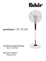 Fakir Premium VC 70 DC Bedienungsanleitung