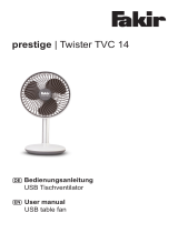 Fakir Prestige Twister TVC 14 Bedienungsanleitung