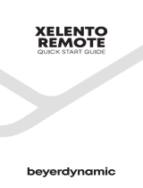 Beyerdynamic Xelento remote Benutzerhandbuch