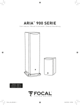 Focal Aria SR 900 Benutzerhandbuch