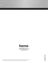 Hama 00052802 Bedienungsanleitung