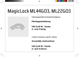 Dometic MagicLock ML44GO3, ML22GO3 Bedienungsanleitung