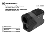 Bresser Laser Rangefinder & Speedmeter WP/OLED 6x24 - 800m Bedienungsanleitung